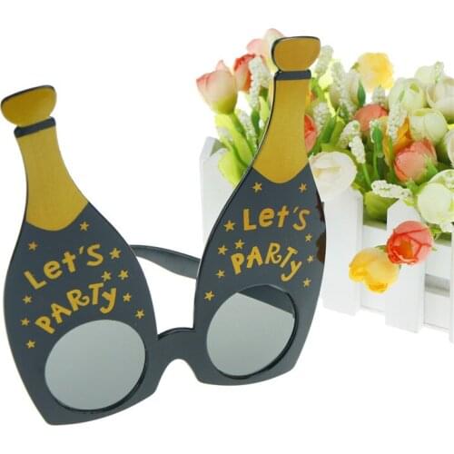 Costume Glasses Creative Lets Party Champagne Bottles Design Event Eyewear Gifts Decor