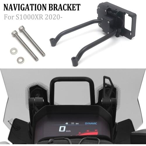 NEW Motorcycle Stand Holder Mobile Phone GPS Navigaton Bracket USB and Wireless Charging For BMW S1000XR S1000 XR 2020 2021