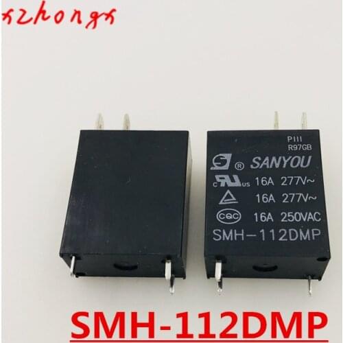 SMH-112DMP SMH-112DM 3PINS 16A 12VDC Power Relay