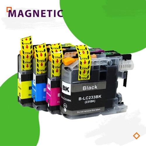 Compatible ink cartridge For brother LC233 DCP-J562DW MFC-J480DW MFC-J4620DW MFC-J5320DW DCP-4120DW ink cartridge full ink lc233