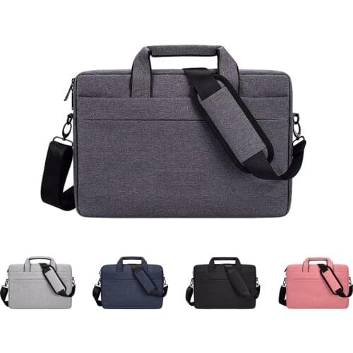 Universal Laptop Messenger Bag for Macbook Air 12' Waterproof Nylon Notebook Bag for Pro 13' 15' Shoulder Bag for Dell Lenovo HP