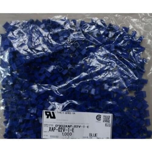 XAP-02V-1-E Blue color HOUSINGS Connectors terminals housingS 100% new and original parts