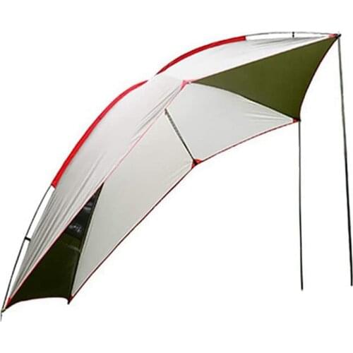 Car Tail Tent Awning Sun Shelter Trailer Tent Portable Waterproof Auto Canopy Camper Trailer Tent for Camping Beach SUV
