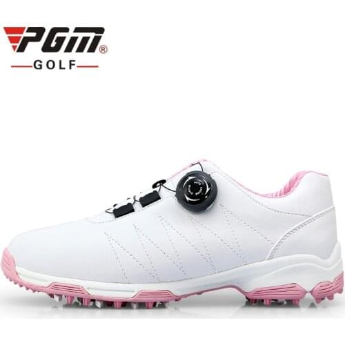 Ladies Golf Sports Shoes Girls Breathable Slip Resistant Sneakers Women Athletic Shoes Lightweight Trailing Shoes AA51026