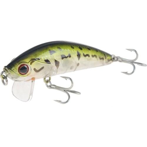 1PCS Minnow Fishing Lure 65mm 6.3g Floating Hard Bait Wobbler Jig Bait Crankbait Carp Striped bass Pesca Fishing tackle SwimBait