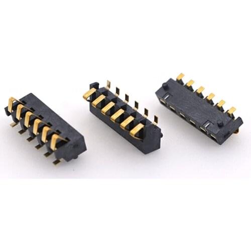 30PCS 2.5ph Original 6PIN H3.0mm battery connector Inner Battery Clip Connector replacement for all-purpose