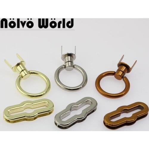 5-20 sets,3 colors post man knocker drop lock,big o ring flip locks for sewing crafts