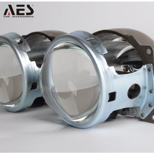 AES FREE Shipping 3" Kingkong Q5 Projector Lens High Low beam HID Bi-xenon Projector Universal For All Cars H4/H7/H11/9005/9006