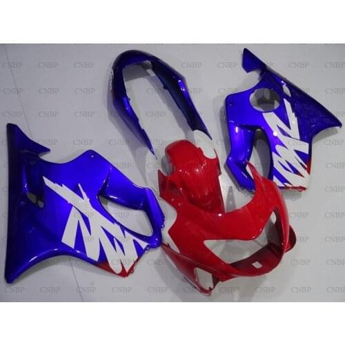 CBR 600 1999 - 2000 Abs Fairing CBRF4 99 Abs Fairing CBRF4 2000 Blue Red Full Body Kits