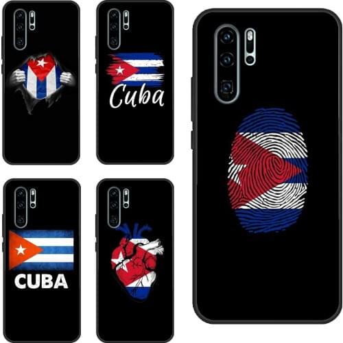Cuba Flag For Huawei P20 P40 Lite P30 Pro Nova 5T P Smart 2021 Case For Honor 10X Lite 8X 10i 20