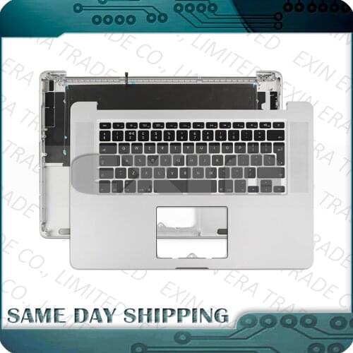 For MacBook Pro Retina 15" A1398 Topcase with Keyboard Top Case US UK English French German Spanish Danish 2012 2013 2014 2015