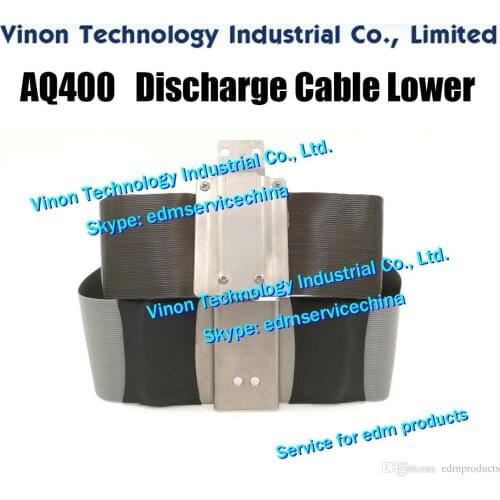 AQ400L edm Lower Discharge Cable 3110162 Ribbon Discharging Cable Lower Head L=1100 50PIN for Sodic k AQ400LS edm