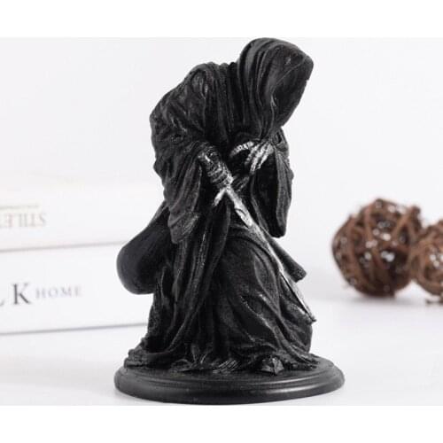 Home Decoration Collection Dark Knight Witch King Black Riders Ringwraiths Model Figure Resin Statue Decoration Crafts Ornament