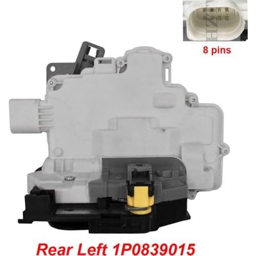 REAR LEFT Door Latch Mechanism Door Lock Actuator FOR SEAT Leon II 2005-2012 1P0839015 1P0 839 015