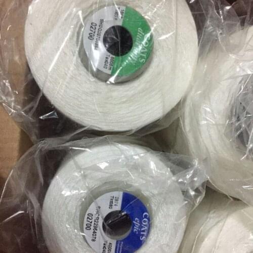 Polyester core-spun yarn for fabric seam anti-slip test polyester-cotton core-spun yarn