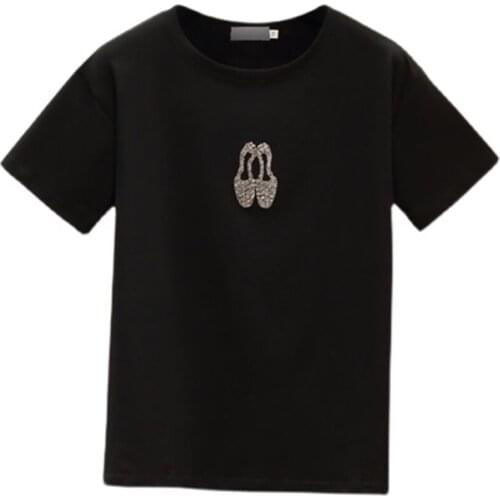 GGRIGHT Casual Basic O-Neck T-shirt Women Summer Short Sleeve Cotton Tees Women Knitted Solid Tee Shirt Femme Korean Tops 2021