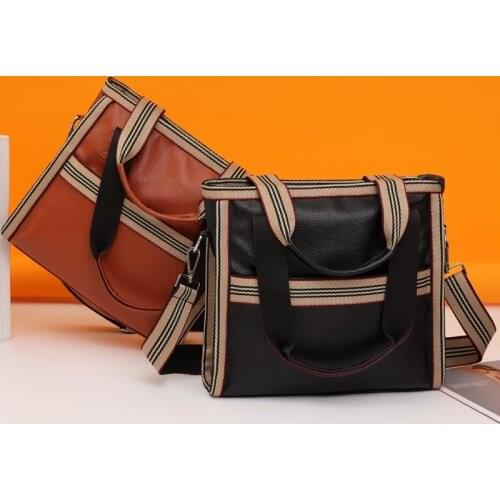 Luxury designer womens bag high quality leather ribbon shoulder bag casual zipper messenger bag classic handbag 2021 new