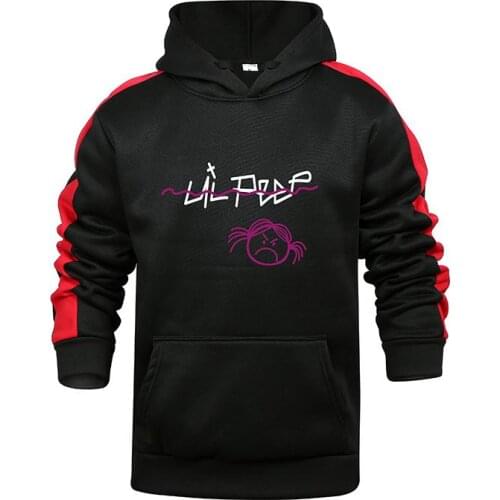 2020 new men and women hip hop fleece long sleeve printing front logo Harajuku fashion personality hooded shirt streetwear