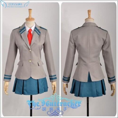 My Hero Academia Uraraka Ochako School Uniforms Cosplay Costume , Perfect Custom For You