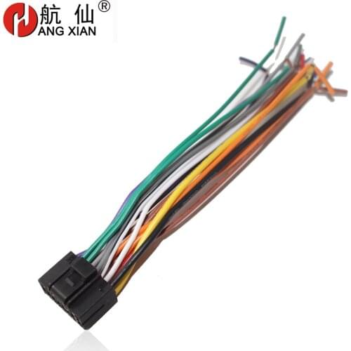 Special Car DVD player Male ISO car Radio stereo Plug Power Adapter For Chevrolet Lova Chery ISO harness power cable