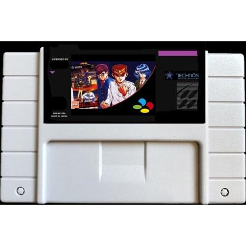 Shin nekketsu - NTSC version 46 pins Video games card NTSC version for Retro Video games Console