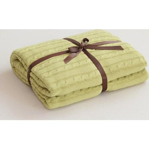 Throw Thread Blanket On The Bed Sofa Knitted Blanket Travel TV Nap Blankets Soft Towel Bed Office Home Fashion Decor Tapestry