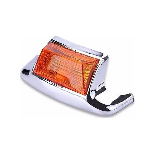 Amber Rear MUDGUARD FENDER TIP LIGHT for HARLEY FLHT FLT FLHS FLHR FLSTC FLHTCU