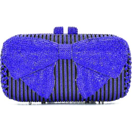 Crystal Encrusted Womens Clutch Bags Crystal Diamond shoulder bags Rhinestones Evening bag Ladies Square Bridal Handbags gift