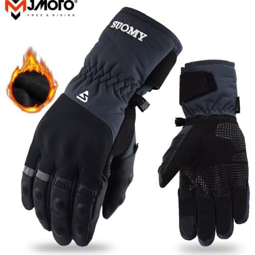 Winter Motorcycle Gloves Waterproof Moto Motocross Gloves Windproof Moto Gloves Keep Warm Touch Screen Motorbike Riding Guantes