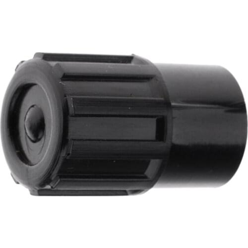 1x Black Tenor Saxophone Sax End Plug Bb Sax Cap Wind Instrument Parts for Woodwind Instruments