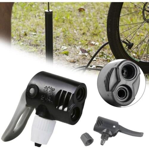 1PC Bicycle Air Pump Inflator FV AV Valve Converter Nozzle Adapter Hose Adapter Mountain Bike Pump Inflator