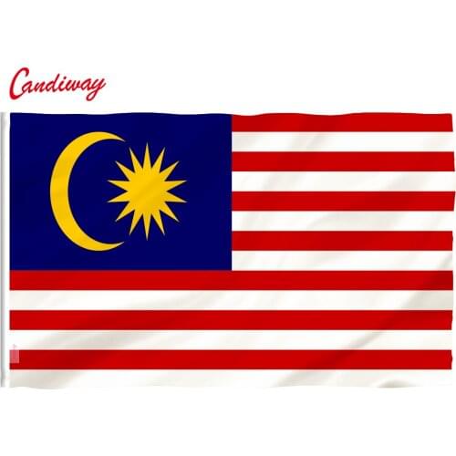 11.11 Malaysia FLAG malaysian Banner 3*6FT/90*180cm Hanging KualaLumpur Office/Activity/parade/Festival/Home Decoration NN089