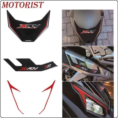 3D motorcycle for HONDA XADV X-ADV saddle sticker oil tank cover exhaust pipe headlights sticker fender 3D stickers