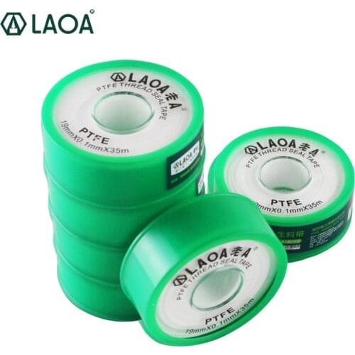 LAOA 5/10pcs Raw Material Tape with Seal Thickened Waterproof Insulating Tape Length 35mm Polyethylene Faucet Hose Belt
