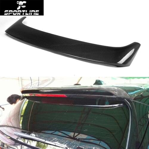 Car-Styling Carbon Fiber Auto Roof Wing Lip Spoiler For BMW F15 X5 2014UP
