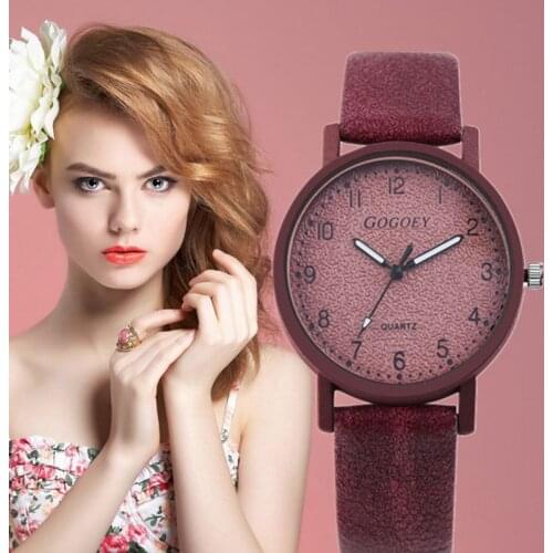 2019 Hot Women Watches Leather Personality Romantic Wrist Watch Ladies Watch Clock Watch For Women reloj mujer saat