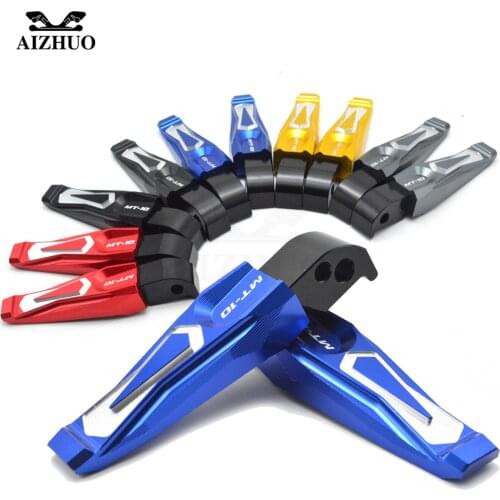 CNC Aluminum Motorcycle dirt bike Rearset rear foot pegs motorbike footrest pegs For yamaha MT 10 MT10 MT-10 2016