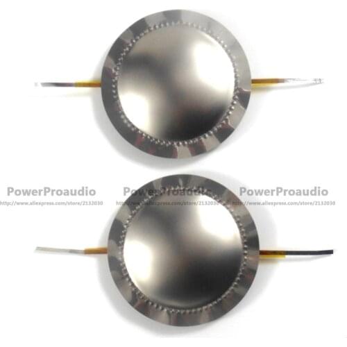 2pcs 2.008" (51.2 mm) speaker High quality tweeters diaphragm Aluminium Flat Wire voice coil