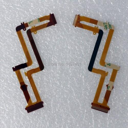 2PCS LCD hinge rotate shaft Flex Cable for Sony HDR-CX190E HDR-CX200E HDR-CX210E CX190 CX200 CX210 Video Camera