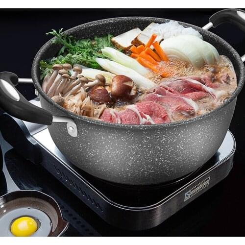 Kitchen Accessories Chinese Soup Pot Luxury Non Stick Pans Saucepan Soup Pot Induction Utensilios De Cocina Cookware BC50TG