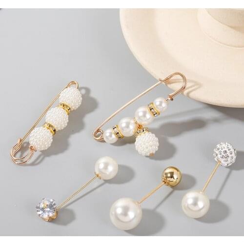 LittleDolphan White Brooches For Clothes