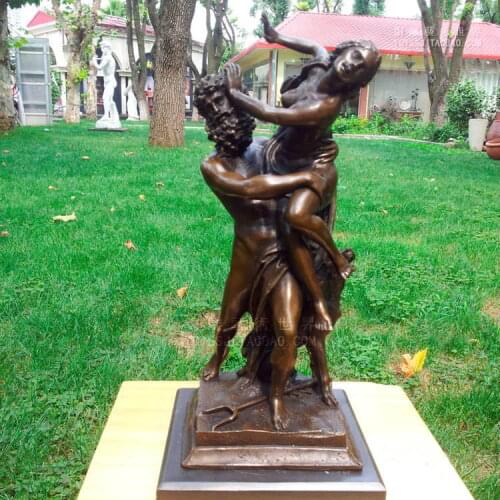 The copper sculpture art Puthy Fanny for European classical bronze handicrafts Home Furnishing jewelry gifts