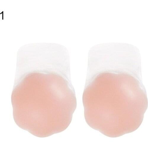 Reusable Breast Enhancer Pasties Instant Breast Lifting Tape Silicone Women Nipple Cover Stickers Self-adhesive Silicone Covers