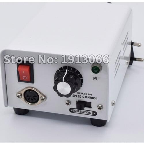 POWER BOX Strong 90 Micromotor Hand Polishing Polisher Dental Lab equipment 220V 0-35000 rpm with 102 Handpiece for jewelry