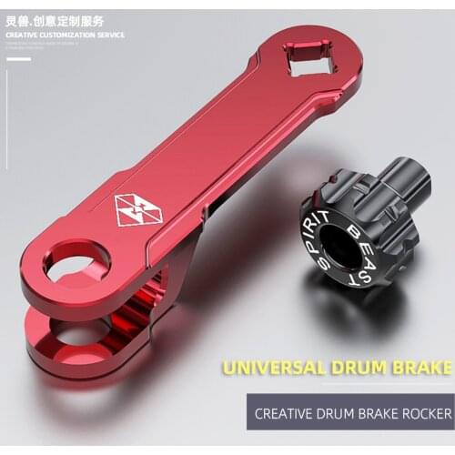 SPIRIT BEAST motorcycle Drum Brake Rocker Arm M1 Brake Rocker Arm Modification Accessories Rear Brake Adjustment Screw For NIU