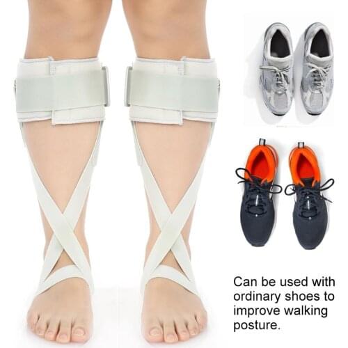 Adjustable Foot Drop Orthosis Ankle Corrector Brace Support Foot Stabilizer Splint Posture Correction Hemiplegia Rehabilitation