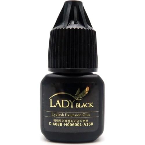 5ml black Lady glue eyelash extensions Original low irritation fast drying for sensitive skin Eyelash Adahesive Wholesale Price