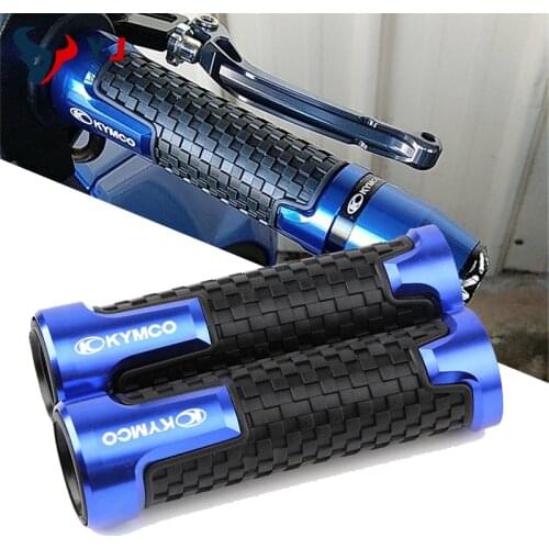 For KYMCO DownTown 350 300i Xciting 250 CK250T 300 CK300T 400 500RI S400 K-XCT 7/8 Motorcycle handle grips racing handlebar grip