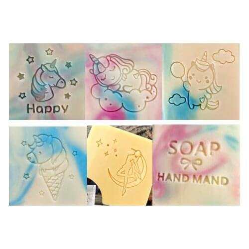 Handmade soap stamp Chapter seal mold mini diy natural patterns4 -5cm
