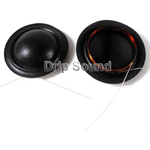 2pcs 25.4mm 8ohm Tweeter Voice Coil Horn Speaker Treble KSV Silk Film Diaphragm Drive Head Repair Parts #1
